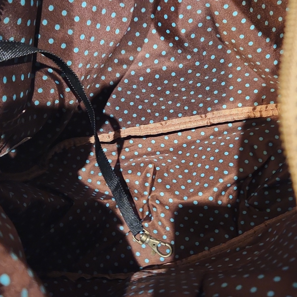 EUC Chala Brown Shoulder Bag 18 1/2" X 13 1/2" - Picture 11 of 11